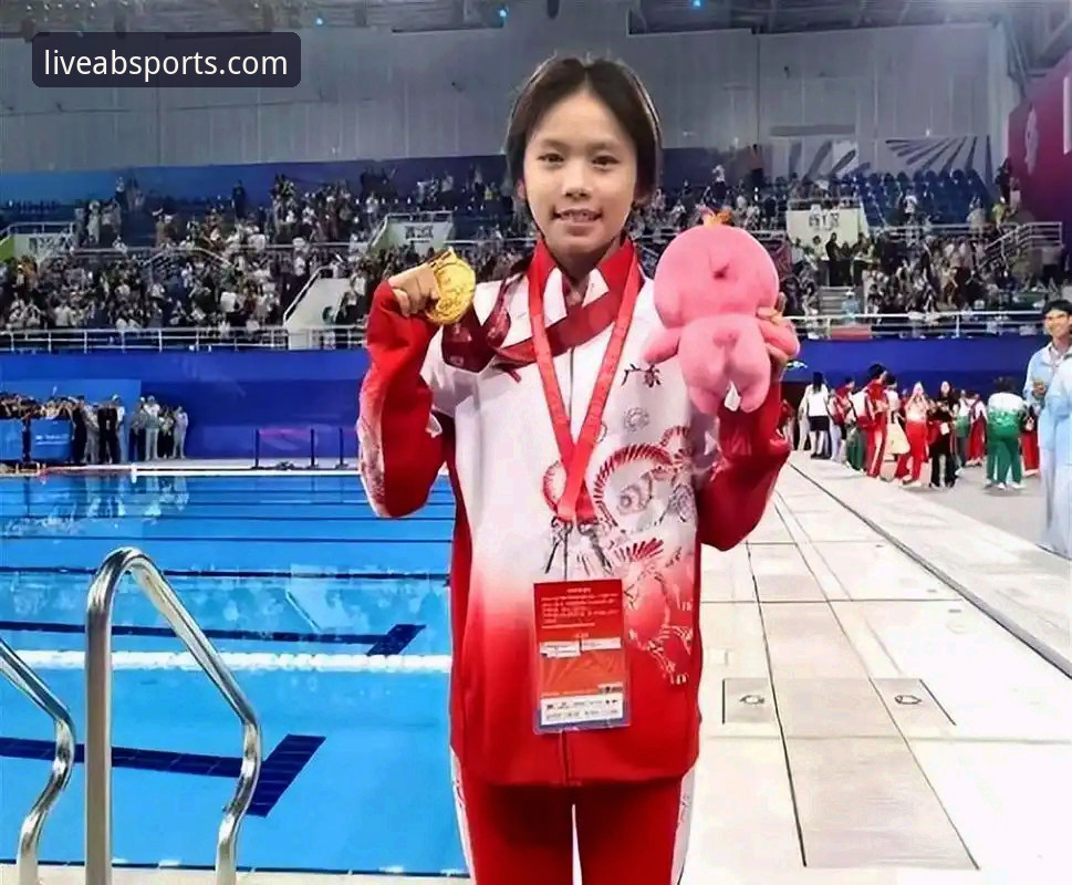 ABSPORTS安卓版 跳水新星蒋林静15岁夺冠背后,AB体育平台如何让你零距离感受“下一个全红婵”的崛起?